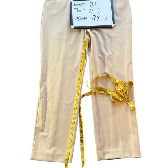 NWT Chico’s Light Khaki So Slimming Straight Leg Pants Size 3.5 (18R) - Picture 8 of 9